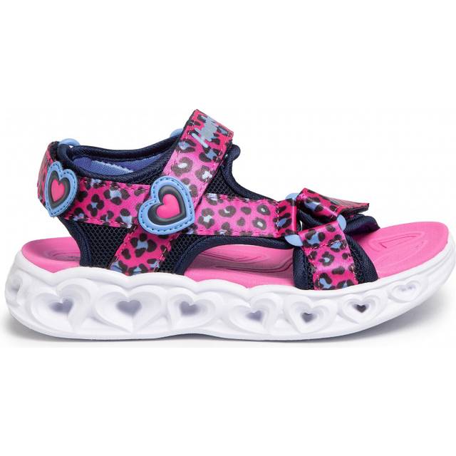 Skechers Girls Heart Light Sandals Size: 21, Colour: Hot Pink