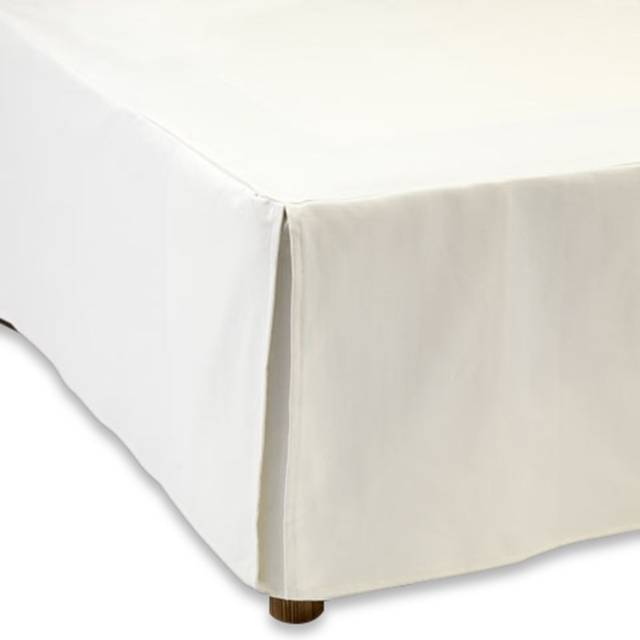Mille Notti - Napoli sängkappa 42cm off white 180x220cm - Sängkappor - Vit