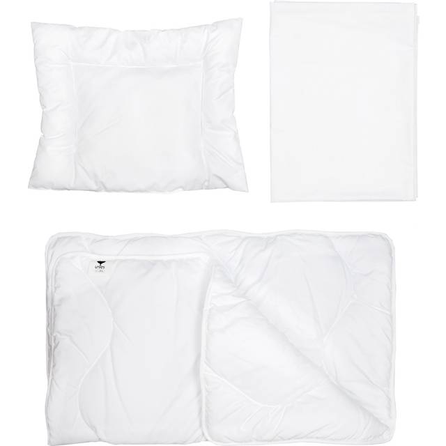 Umami Bäddset Cotton Vagn/Vagga, Vit