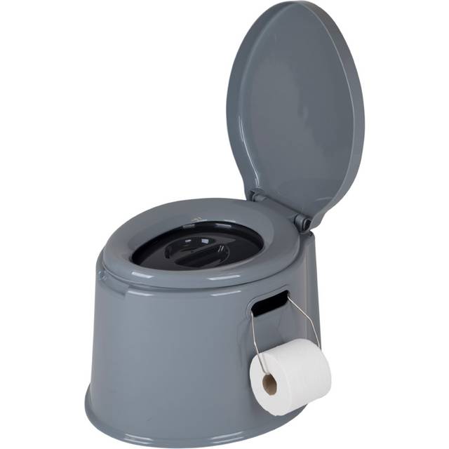 Bo-Camp Campingtoalett kompost hink toalett resa camping WC mobil byggnad toalett