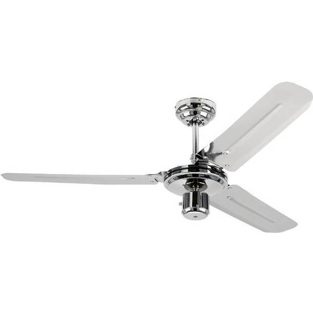 78182 Comet One-Light 132 cm Five-Blade Indoor Ceiling Fan, Titanium Finish with Opal Frosted Glass