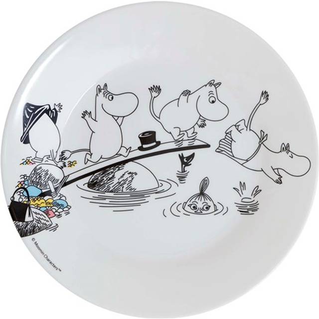 Mumin Tallrik Vatten & Bad
