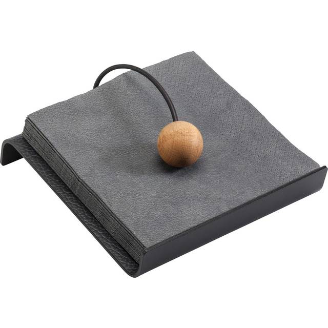 LIND DNA Hippo String napkin holder Black-anthracite