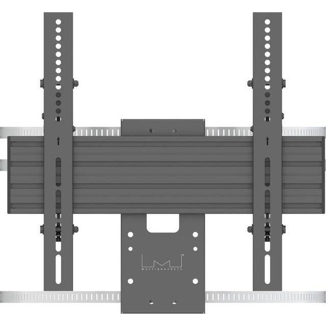 Multibrackets M Pro Series Wallmount Column - Konsol - för LCD-display - aluminium, stål - svart - skärmstorlek: 32"-65" - väggmonterbar