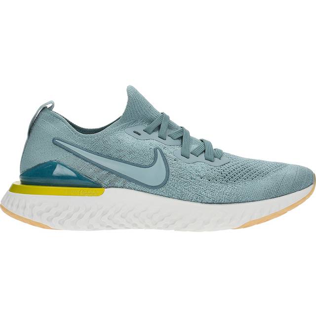 Nike Epic React Flyknit 2 'Aviator Grey' BQ8928-005 - Blue/Yellow - 9.5