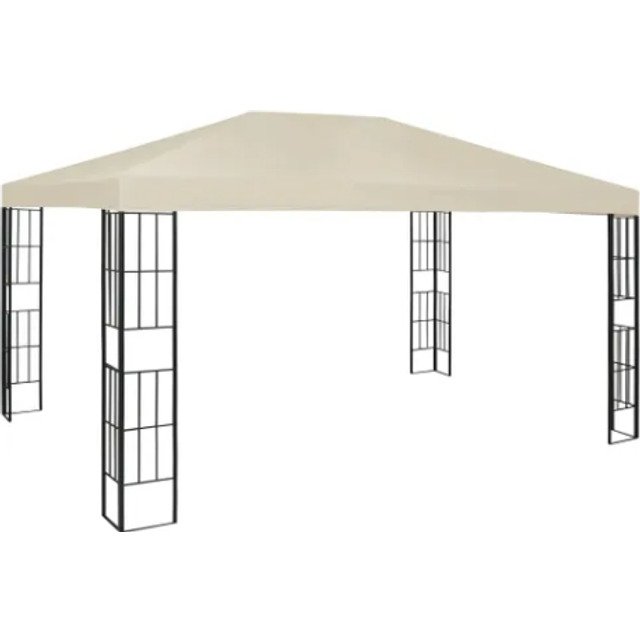 Vidaxl Gazebo 3x4 M Cream