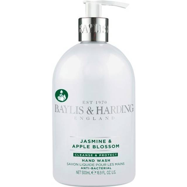 Baylis & Harding Jasmine & Apple Blossom Rengörande flytande handtvål Med antibakteriella ingredienser 500 ml