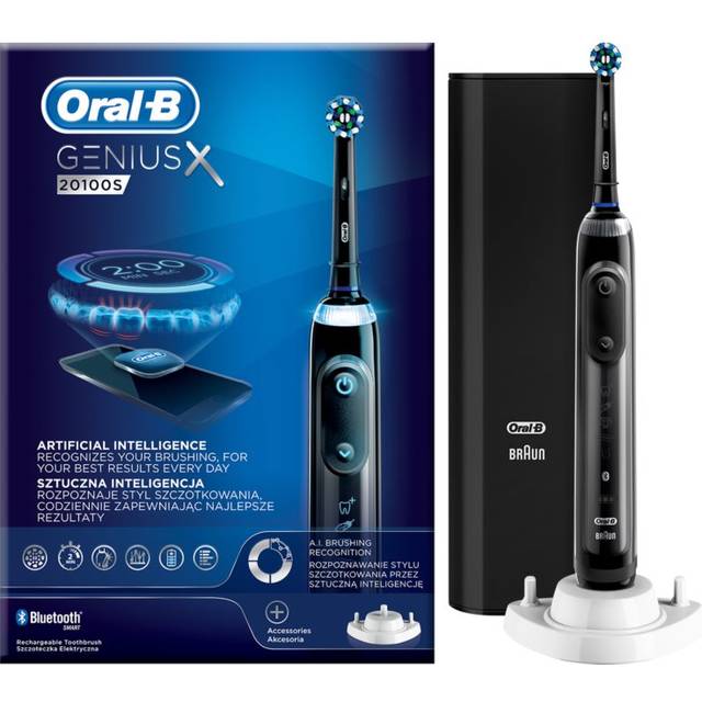 Oral-B Eltandsbørste Genius X 20100S Hvid