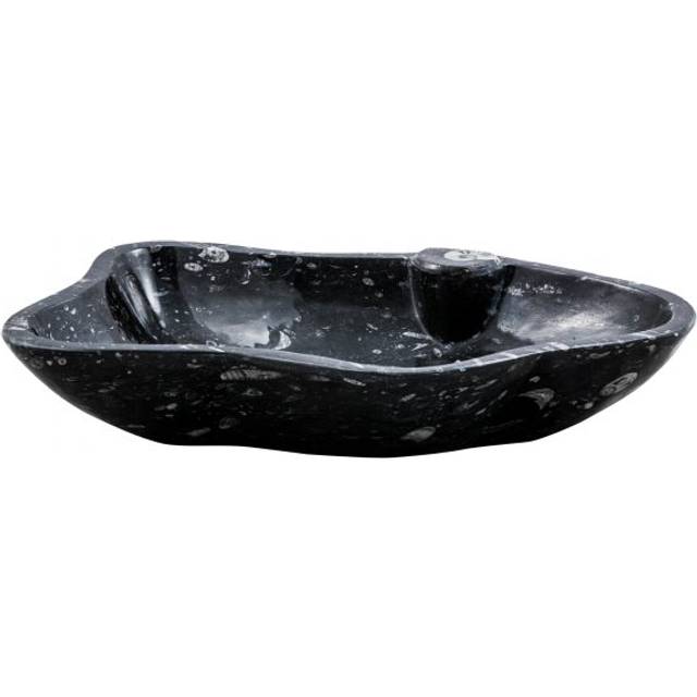 Tvättställ Gemlook GL432 Marmor Svart/Grå