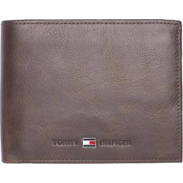 Tommy Hilfiger for man. AM0AM00660 Wallet Johnson CC Flap Coin Pocket brown -13x9.5x3cm (OSFA), Casual, Leather