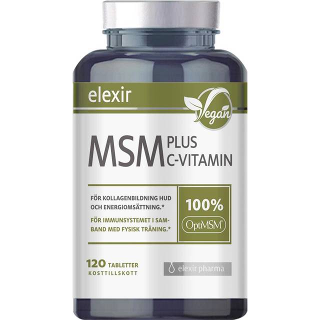 Elexir MSM + C Vitamin 120 tabletter