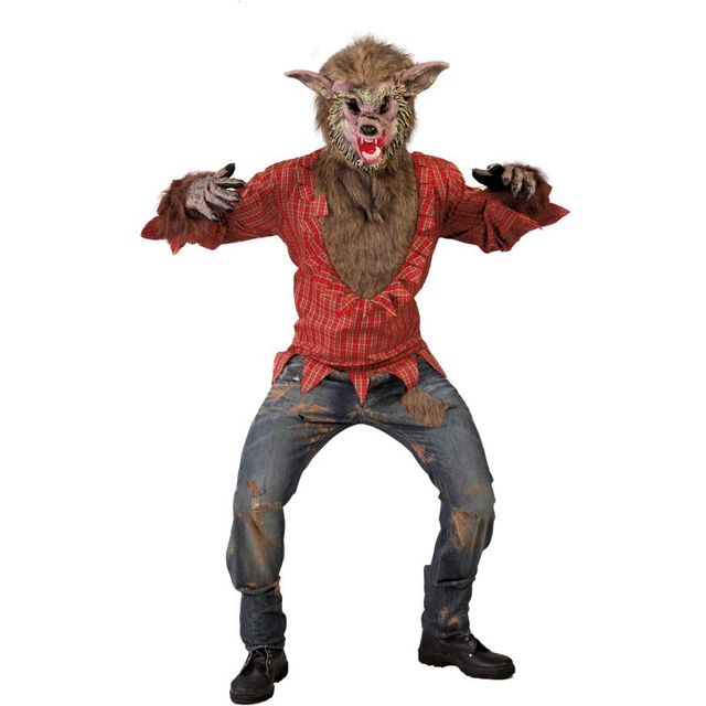 Fiestas Guirca Stor Styg Ulv Kostume Voksen
