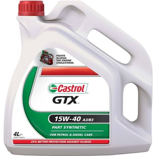 Castrol gtx 15w-40 15w40 a3/b3 synthetic technology engine oil - 4 litres 4l