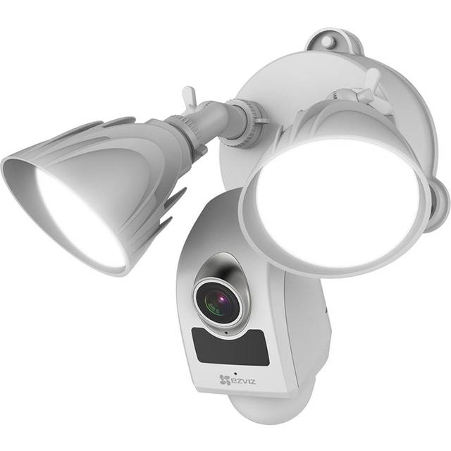 Ezviz LC1 WHITE Smart Outdoor Floodlight Camera in White Active Defenc