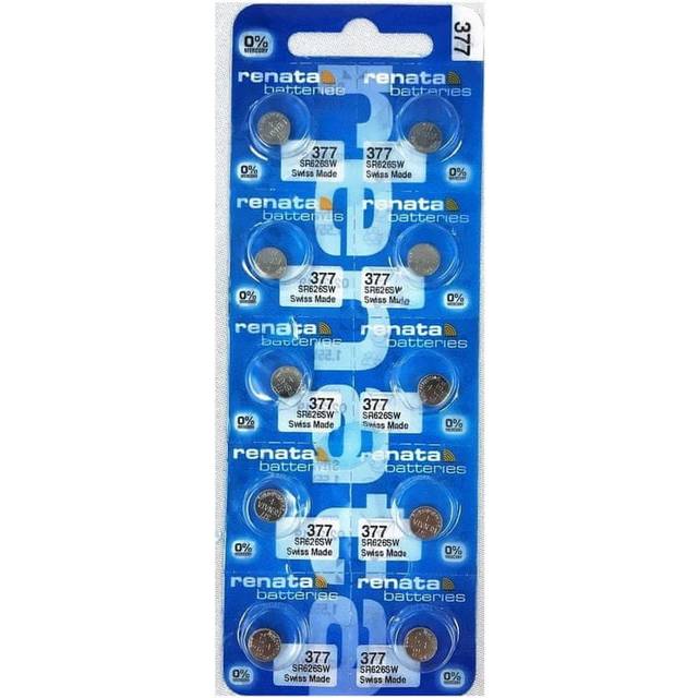 Renata 377 sr626sw watch battery sr66 ag4 lr626- swiss made-fast & free delivery