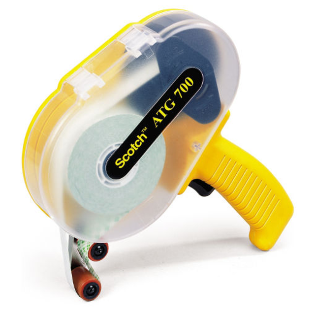 3M ATG 700 handdispenser, för självhäftande filmer, gul, 1-pack