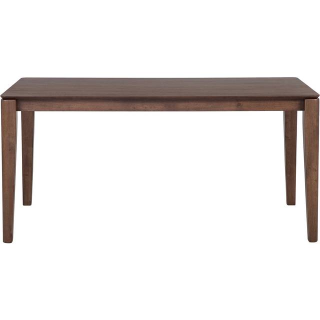 Beliani Dining Table LOTTIE Dark Brown 160 cm 90 cm