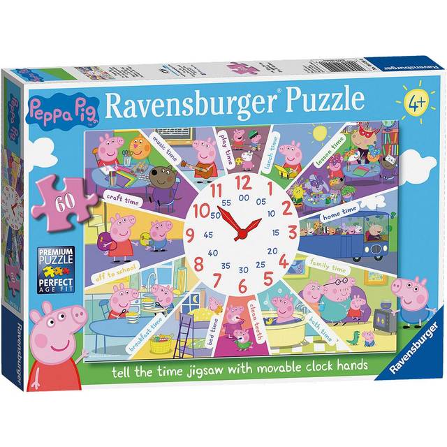 Peppa Pig Clock Puzzle