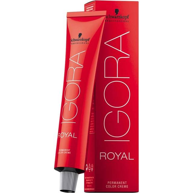 Schwarzkopf Professional Igora Royal Cools Permanent hårfärg 60 ml 6-1 Dark Blonde Cendré