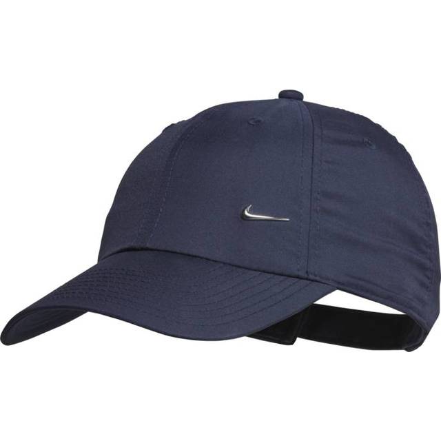 Nike h86 heritage86 metal swoosh cap, one size (navy) youth