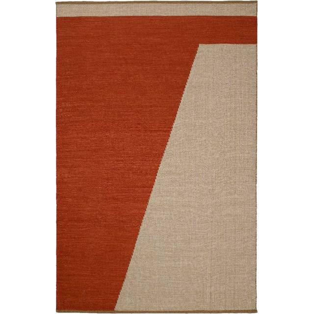 Chhatwal & Jonsson Una ullmatta 180x270 cm Rust-beige-off white