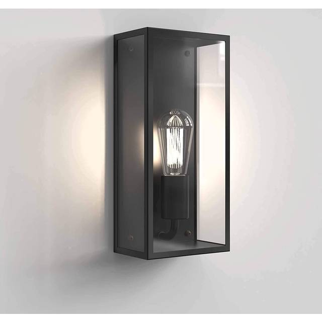 Astro Messina 160 Frosted II Bronze Wall Light