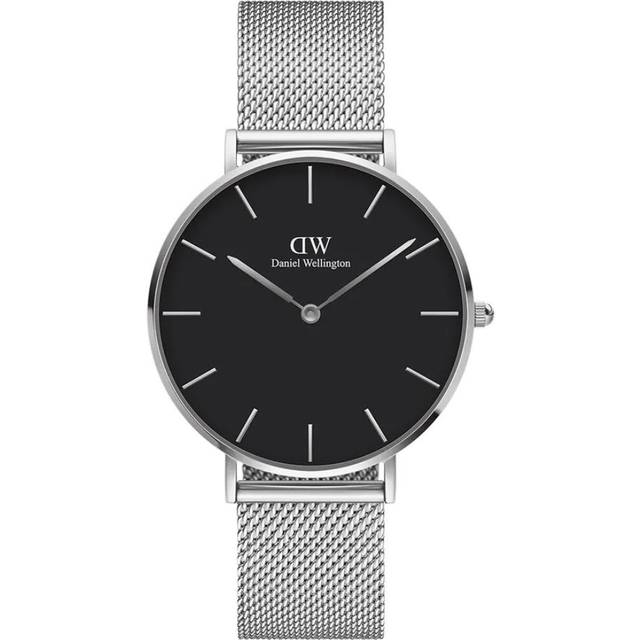 Daniel Wellington Watch Petite Sterling Black 36mm - Black
