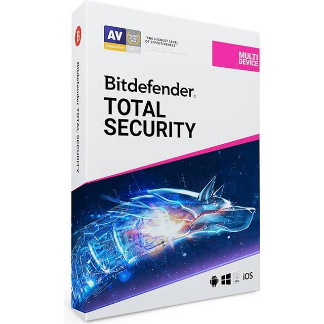 Bitdefender Total Security 2024/2025, 1 Gerät - 18 Monate , Download