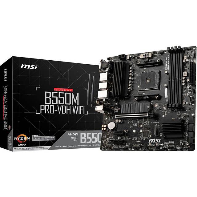 MSI 7C95-001R moderkort, 64 GB, Svart
