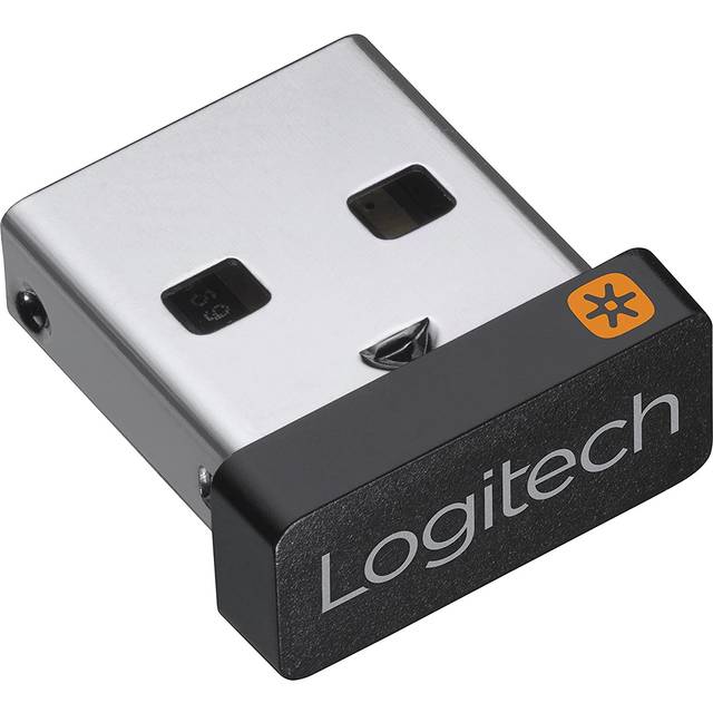 Logitech® USB Unifying-mottagare, svart