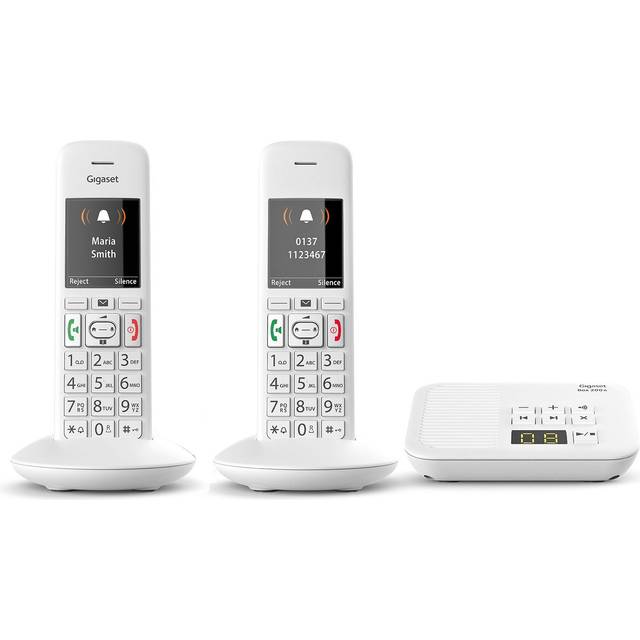 Gigaset premium e390a cordless phone, single handset with big buttons