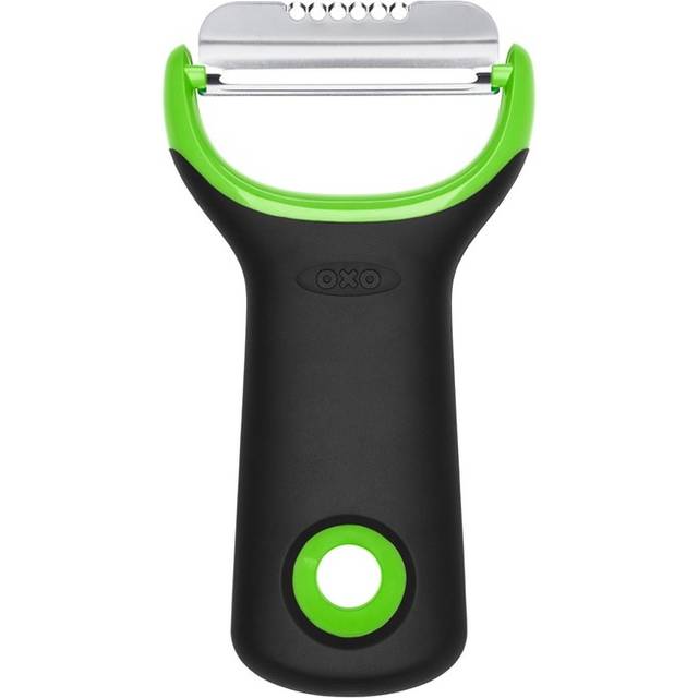 OXO Good Grips Serrated Prep Peeler, Black