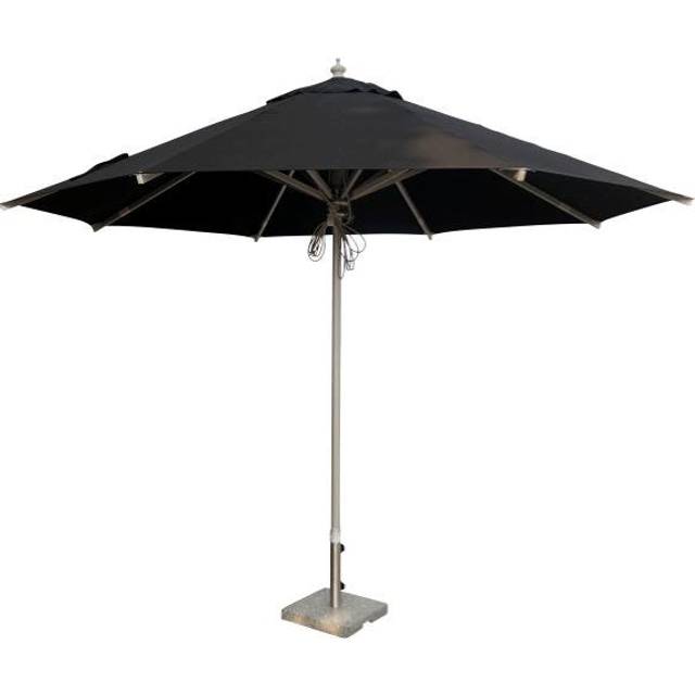Cinas Antibes parasoll Vit/Aluminium exkl. parasollfot 3,3 m