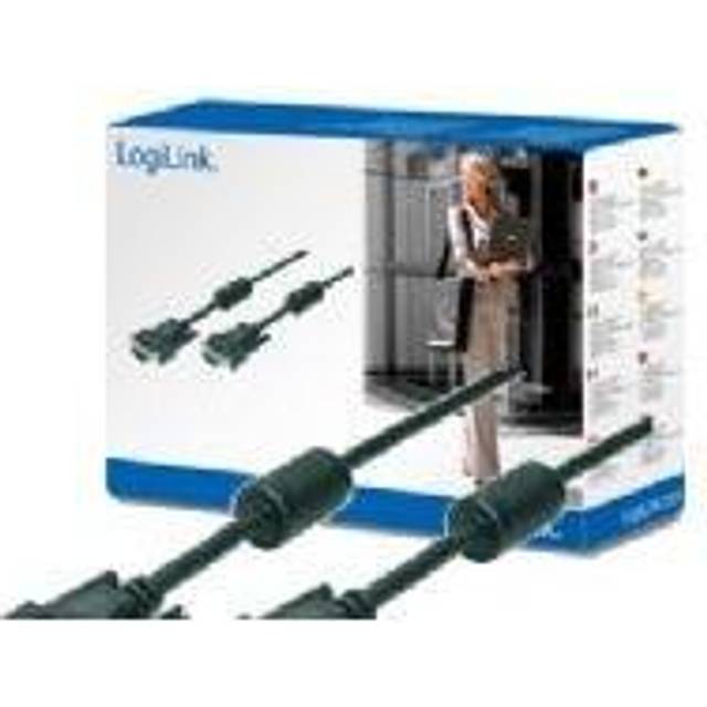 LogiLink anslutningskabel från VGA-kort på din dator eller notebook till bildskärmen