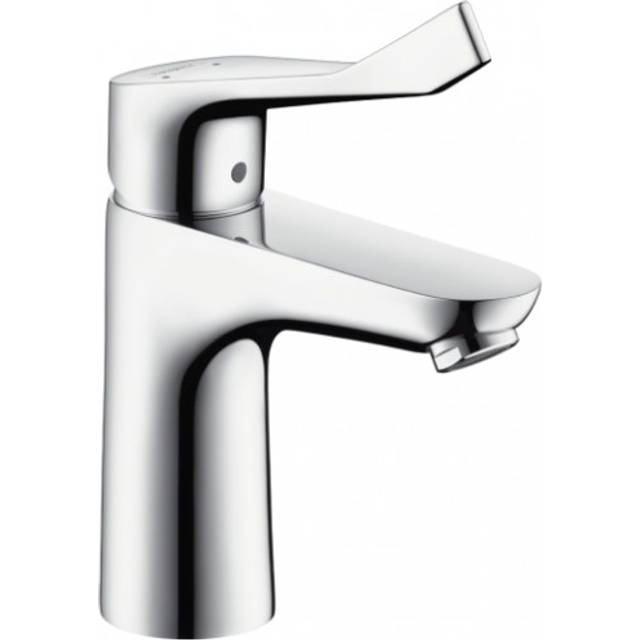 Hansgrohe Focus Eco 100 Chrome Single Lever Basin Mixer Tap with Pop-u