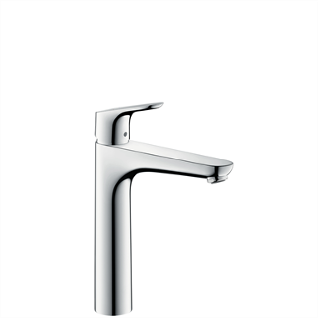 Hansgrohe Focus Chrome Single Lever Basin Mixer Tap 190 With Pop-Up Wa