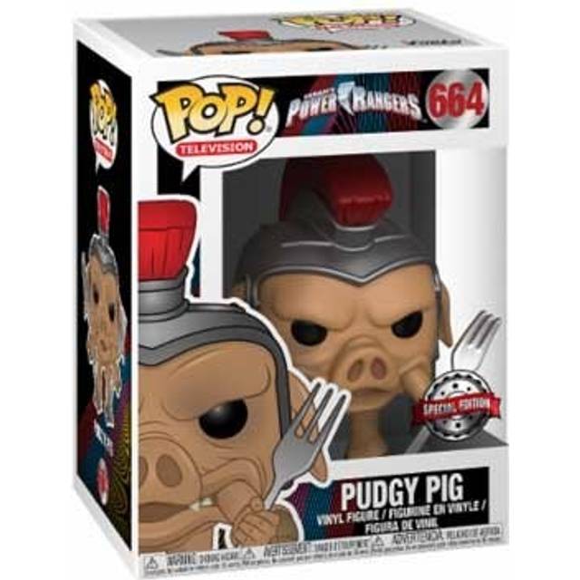 Power Rangers Pudgy Pig US Exclusive Pop! Vinyl