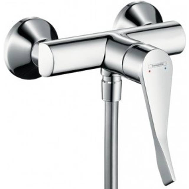 Hansgrohe Focus Chrome Exposed Single Lever Manual Shower Mixer Bar Va