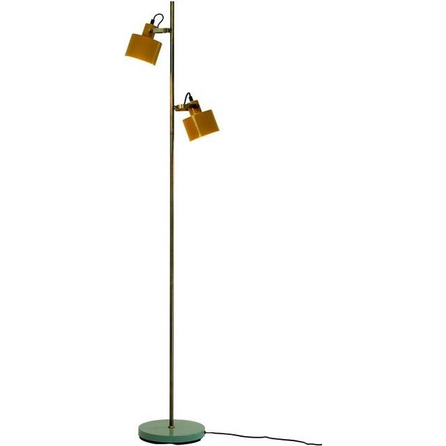 Dyberg-Larsen - Ocean Floor Lamp - Curry, Brass, Turquoise