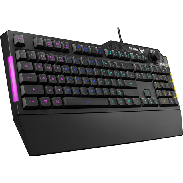 ASUS TUF Gaming K1 RGB Keyboard, Black