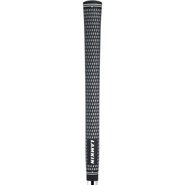 Lamkin Crossline Midsize 0.580" Golfgrepp - Black_White1