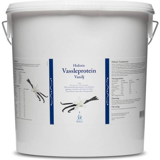 Vassleprotein 5 kg - Holistic Vanilj