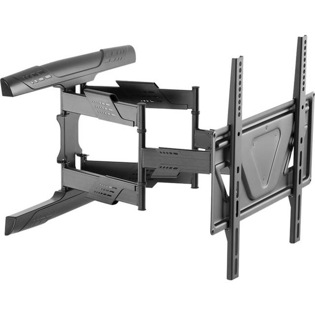 DELTACO Office, slim full-motion 3-way wall, 32"-70", 45kg, 200x200-40
