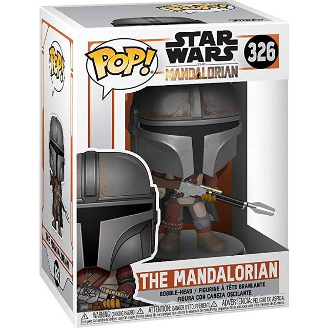 Funko POP! The Mandalorian Bobblehead - Gray&#47;Brown (One-Size)