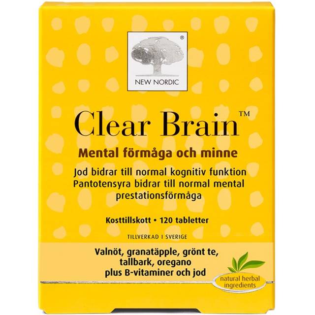 Clear Brain 120 tabletter
