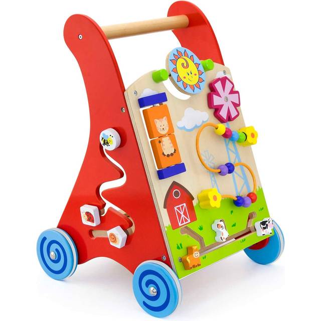 Viga Toys – gåvagn – röd