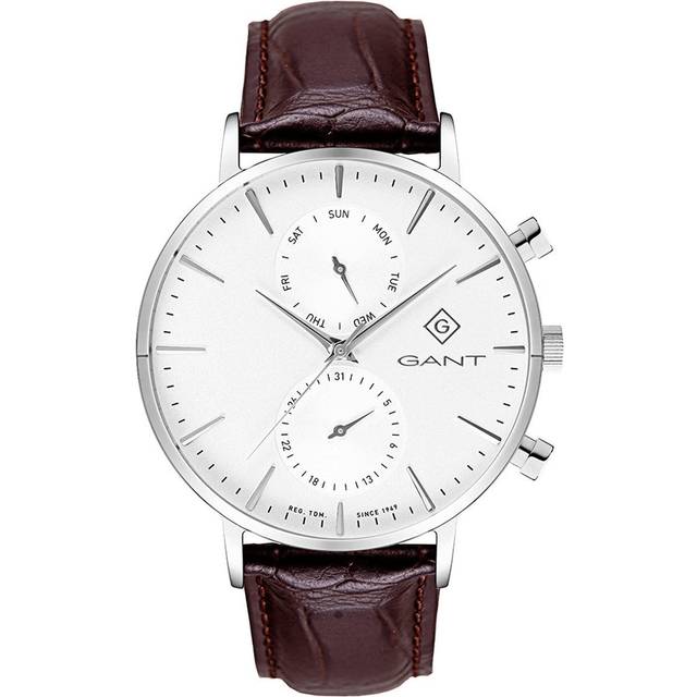 Gant - Klocka Park Hill Day-Date II White/Brown
