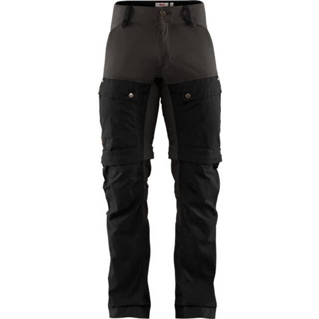 Fjällräven Keb Gaitor Trousers Long 54 BLACK-STONE GREY (54)