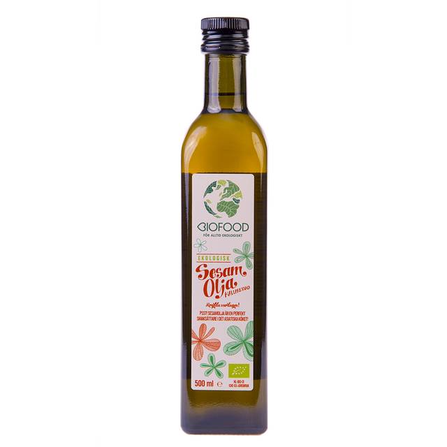 Biofood Sesamolja Kallpressad 500 ml - Multi