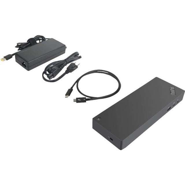 Lenovo ThinkPad Thunderbolt 3 Dock - Portreplikator - Thunderbolt 3 - VGA, HDMI, 2 x DP - 1GbE - 135 Watt - Vietnam, Europa